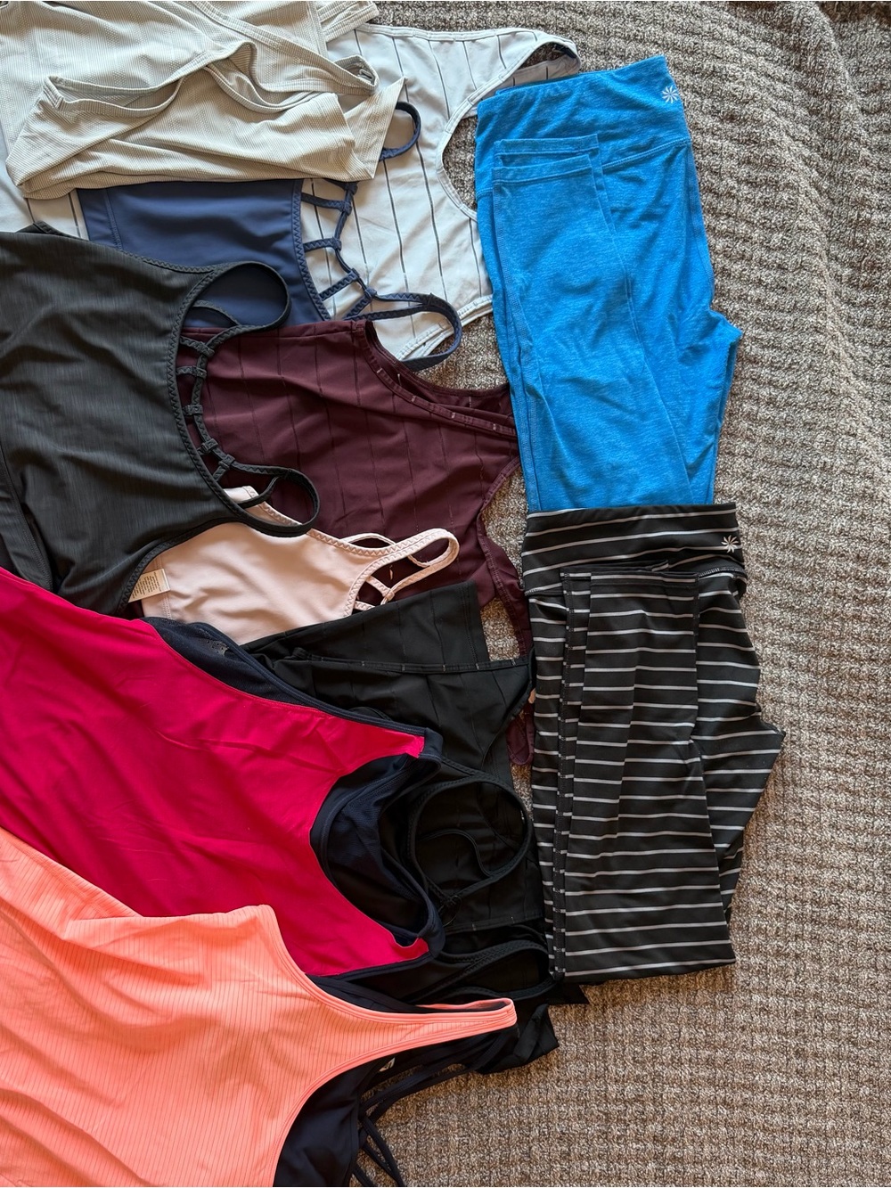 HUGE Athleta Bundle - Tank Tops, Sport Bras & Leggings